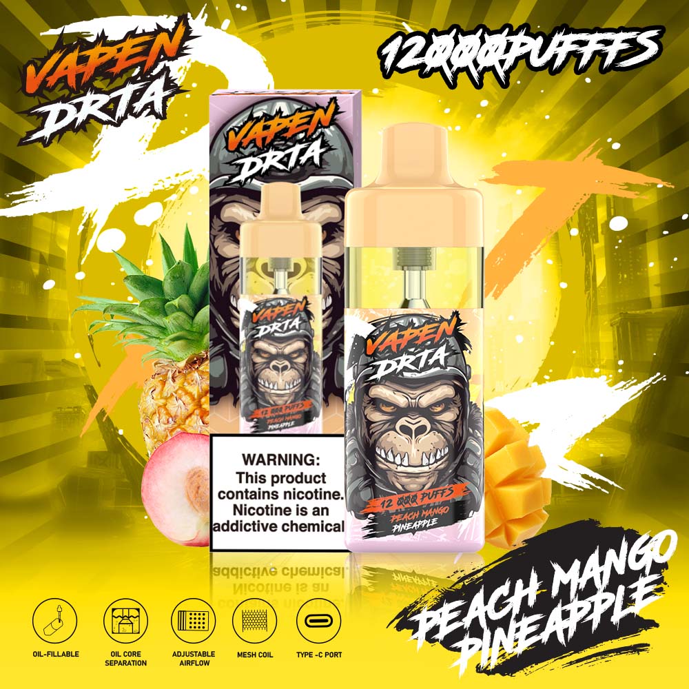 apple peach Vape-Geschmacksprofil